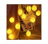 4.9ft LED Fruit Lemon Fairy String Light Battery Operated Indoor Outdoor Decor Lighting Novelty Lemon String Lights