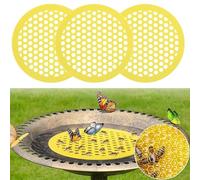 4 abbeveratoio da giardino per api, 20 cm, galleggiante, isola di api, stazione di abbeveratoio per giardino (2)