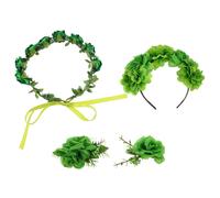 4 accessori per capelli verdi: cerchietti per capelli da donna per il giorno di