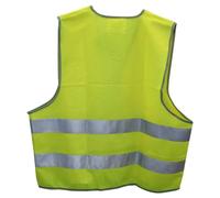 4-act Giubbotto Catarifrangente Yellow / Silver Stripes