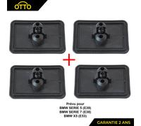 4 Adattatore Tamponi Blocco Sollevamento Cric per BMW X5 E53 Di 2000 A 2006 -