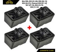 4 Adattatore Tamponi Blocco Sollevamento Cric per Mini R50 R53 Cooper One