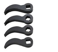 4 adattatori per chiave a leva da 10,2 x 96,5 cm, 4 pezzi, adatti per riporre oggetti, offrono opzioni versatili per varie attività, in particolare durante le manovre improvvise