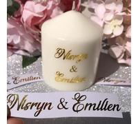 4 Adesivi In vinile Con Nome Personalizzato, Decalcomania In Vinile Personalizzata, Perfetta For Matrimoni, Adesivo For Bottiglia Con Scritta Personalizzata In Vinile