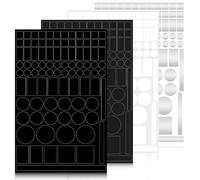 4 adesivi per blocco della luce a LED, adesivi oscuranti per elettronica, adesivi oscuranti per elettronica, filtri a LED, fogli per router, orologi TV, apparecchi elettrici