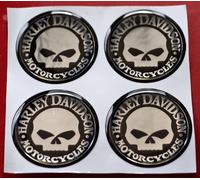 4 Adesivi Stickers Motore 3D Resinati HARLEY-DAVIDSON V-Rod VRSCD Motorcycles 30