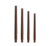4 alesatori a mano in HSS, 1:50 gradi conici manuale, codolo conico 4/5/6/8 mm