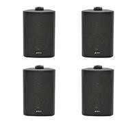 4 altoparlanti Adastra Background Black 100V 60W PA System