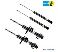 4 Ammortizzatori a Gas Bilstein B4 Audi A1 (8X_) VW Polo (6R_6C_) dal 2009->
