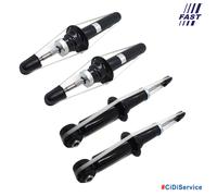 4 Ammortizzatori a Gas FAST Original Alfa Romeo 159 (939_) Brera 1.9 2.4 JTDm