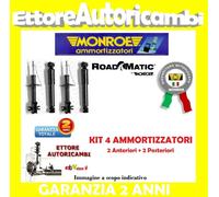 4 AMMORTIZZATORI MONROE RENAULT CAPTUR I (J5, H5) 2013- 2020 ANT + POST
