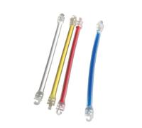 4 ammortizzatori per racchetta da tennis | Ammortizzatori per tennis | Racchetta ammortizzatori vibranti | Forniture in silicone | Parti di ricambio flessibili per giocatore sportivo e