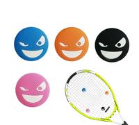 4 ammortizzatori per racchette da tennis, smorzanti a vibrazioni, accessori per corde, ideali per giocatori di tennis ammortizzatori per racchette da tennis, smorzanti a vibrazioni, accessori