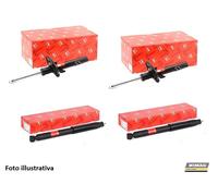 4 Ammortizzatori TRW per FORD FOCUS II Anteriori Posteriori