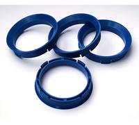 4 anelli di centraggio per cerchioni in alluminio, da 66,6 mm a 57,1 mm (qualità di marca)