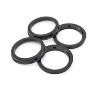 4 Anelli Di Centraggio Universali Per Mozzi Ruota Auto,67.1-54.1 56.1 56.6 57.1 58.1 59.1 60.1 63.4 64.1 65.1 66.1mm ABS Distanziale Ruota Adattatore(67.1-58.1mm-4PCS)