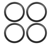 4 anelli per altoparlanti subwoofer per auto 8 pollici distanziatori audio nero