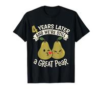 4 Anni Dopo e Siamo Ancora Un Grande Anniversario di Pera Maglietta