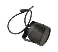 4-Array Faretto LED a infrarossi per telecamere di sorveglianza CCTV, luce notturna da 850 nm con portata di 40 m, impermeabile IP66, illuminazione esterna DC12 V, lega di alluminio nera (45 gradi)
