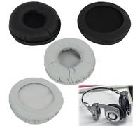 4 Auricolari per Koss Porta Pro PP/KSC35/KSC75/KSC55, Auricolari in Pelle Sintetica per Cuffie Portapro, Morbidi e Confortevoli, Facili da Sostituire, Tessuti di Alta Qualità (Grigio e Nero)