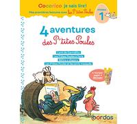 4 aventures des P'tites Poules: L'ami de Camélito ; Les P'tites Poules à Paris ; Bélino a disparu ; Les P'tites Poules et les amis masqués. Avec 4 marque-pages à découper