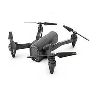 4-axis Drone with Camera for Adults GPS Smart Return 360° Orbiting Flight Fixed-Point Flight Smart Follow Large-Capacity Lithium Battery RC Helicopter Toy (Black 4 BATTERIES)