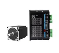 4-axis NEMA23 57HS112 2.8Nm stepper motor with DM542 driver and Mach3 interface board with 350W36V power adapter motor set(8mm Single shaft)
