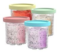 4 barattoli di plastica di ricambio per NC501 Ninja - Pinte con coperchio