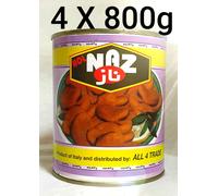 4 Barattoli Fave Jumbo Cotto Ackerbohnen Puffbohnen Fagioli Vegetariana