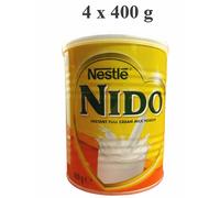4 Barattoli Nido Latte Intero IN Polvere 4 X 400 G Nestle Instant Bevanda