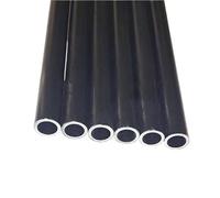 4 barre cave nere in fibra di vetro - Tubi in fibra di vetro con diametro esterno di 3-14 mm for tende, droni, progetti fai da te(8x6x500mm)