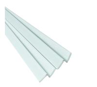 4 barre piatte in fibra di vetro estruse da 500 mm - Materiale da costruzione leggero e versatile for varie applicazioni(2x12x500mm)