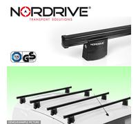 4 BARRE PORTATUTTO PROFESSIONAL NORDRIVE CON SERRATURA MERCEDES VITO 1996-2003