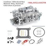 4 Barrel 1906 AVS2 Carburetor 650 CFM Electric Choke For GMC 1980-1987 Y0