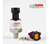 4 Barrette Acciaio Inox Mappa Sensore Pressione Connettore 1/8 " Npt Motec AEM