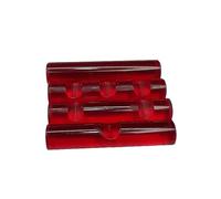 4 Bastoncini Acrilici Multicolori per Giochi da Tavolo In Plastica Solida 8 mm X 40 mm Decorazione per Fai Da Te Tempo Libero E Intrattenimento-Red