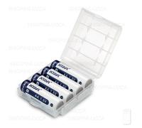 4 batterie aa litio 1,5 volts ricaricabili 1,5v pila stilo XTAR 3300mWh