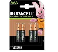 Duracell StayCharged AAA (4pcs) Batteria ricaricabile Mini Stilo AAA Nichel-Metallo Idruro (NiMH)