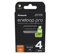 4 Batterie Panasonic Eneloop PRO AAA 930mAh Ni-MH BK-4HCDE/4BE ENELOOP-930/BL4