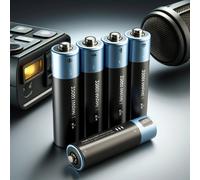 Caricabatteria AA AAA USB per batterie al litio 1.5v ricaricabili li-ion 1,5v