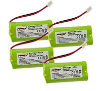 4 batterie per telefono cordless Siemens gigaset A245, A265, A160, 2,4 V, NiMH