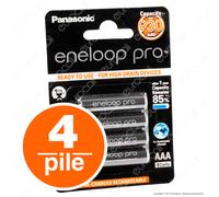 Panasonic Eneloop Pro Batteria ricaricabile Mini Stilo AAA Nichel-Metallo Idruro (NiMH)