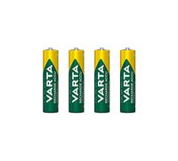 BATTERIE RICARICABILI VARTA AAA 4PZ MINI STILO 1.2 V 800MAH KR3800 COD. 56703 HR03 NI/MH RECHARG ACCU POWER