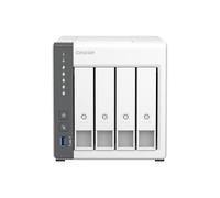QNAP TS-433 NAS Tower ARM Cortex-A55 4 GB 0 TB QNAP QTS Bianco