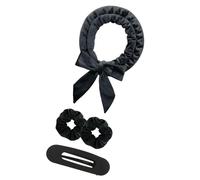 4 bigodini riutilizzabili in tessuto senza calore, per un aspetto naturale, per uso quotidiano, bigodini notturni