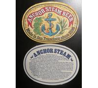 4 Birra Sottobicchieri: Ancora Della Co Vapore ~ San Francisco, Ca Da 1896 ~2023