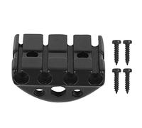 4 - Blocco di bloccaggio a catena | Zinc Alloy Replacement for Headless Electric Guitar | DIY Parts with Screws | Protection - Sturdy & Long - lasting