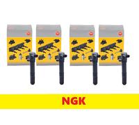 4 BOBINE ACCENSIONE PER NISSAN JUKE (F15) 1.6 LPG 85 KW 116 CV