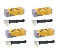 4 Bobine Bobina Accensione per Alfa Romeo Mito 1.4 Multiair 77 Kw 105 Hp