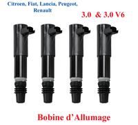 4 Bobine Di Accensione Per Peugeot 406 407 607 807 3.0 V6 = 5970.77 - 5970.94
